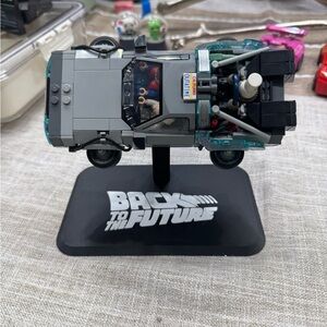 Lego speed champions back to the future stand